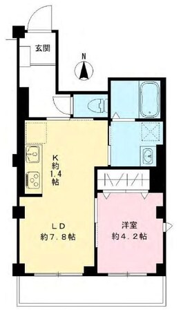 仮称　ビューノS井草の物件間取画像